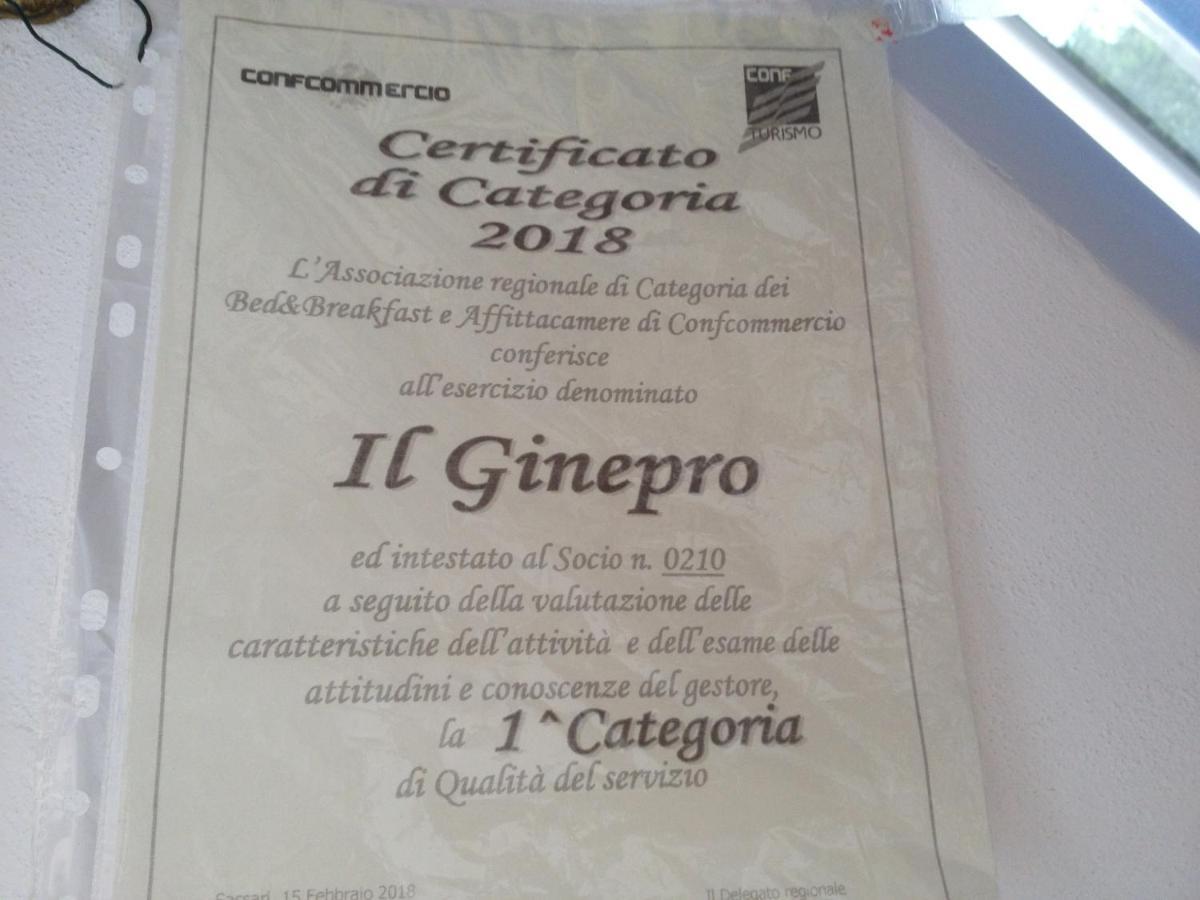 Bed and Breakfast Il Ginepro Di Стинтино Экстерьер фото